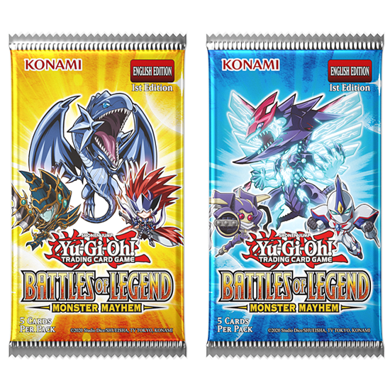 Yu-Gi-Oh Battles of Legend: Monster Mayhem Booster Pack