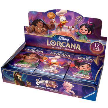 Disney Lorcana: Shimmering Skies Booster Box (PREORDER Available August 9th)