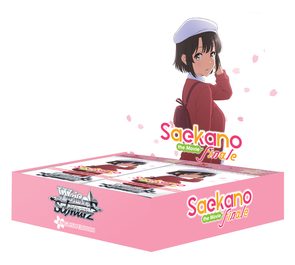 Weiss Schwarz Saekano The Movie Finale Booster Box