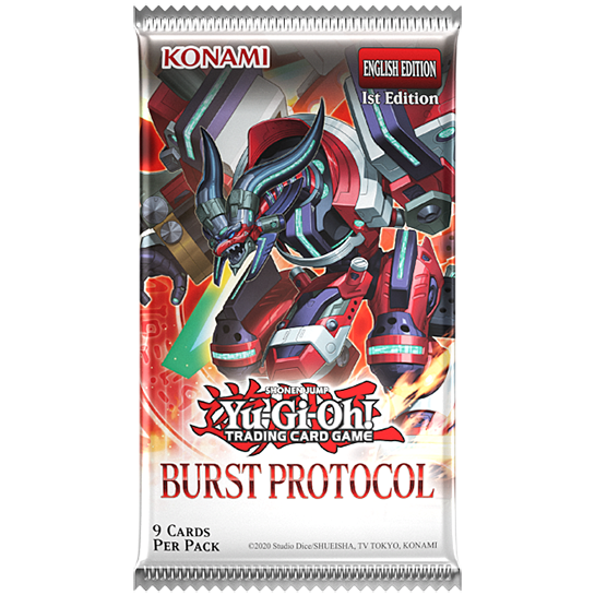 Yu-Gi-Oh Burst Protocol Booster Pack