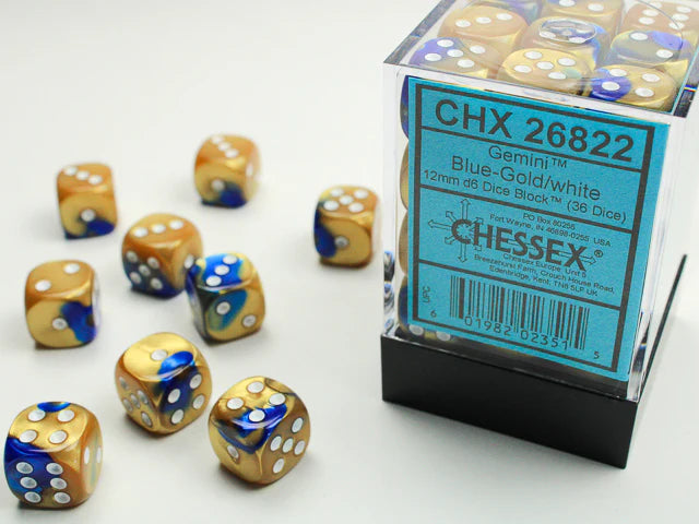 Chessex Gemini D6 36pack Dice