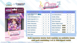 Shadowverse Evolve: THE IDOLM@STER CINDERELLA GIRLS Starter Deck CUTE