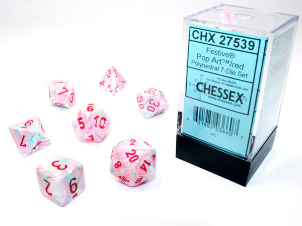 Chessex Festive Polyhedral 7 Die Set
