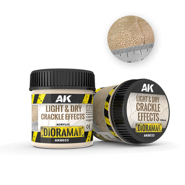 AK Interactive - Light & Dry Crackle Effects 100mL AK8033