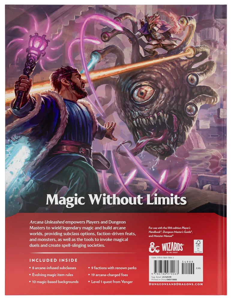 Dungeons & Dragons: 5E - Arcana Unleashed