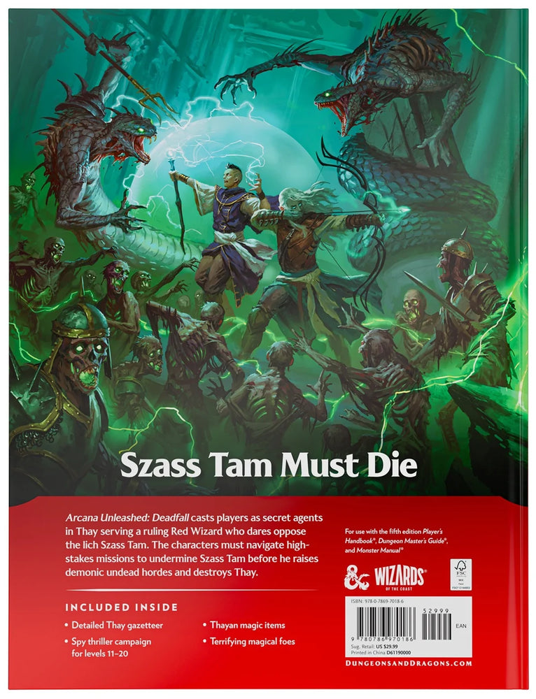 Dungeons & Dragons: 5E - Arcana Unleashed: Deadfall