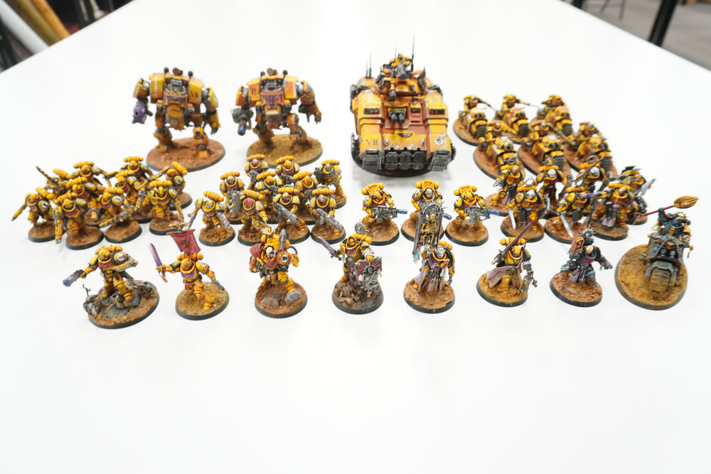 IMPERIAL FISTS ARMY - WARHAMMER 40K