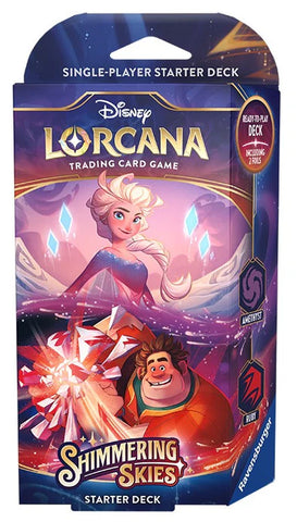 Disney Lorcana: Shimmering Skies Starter Deck (PREORDER Available August 9th)