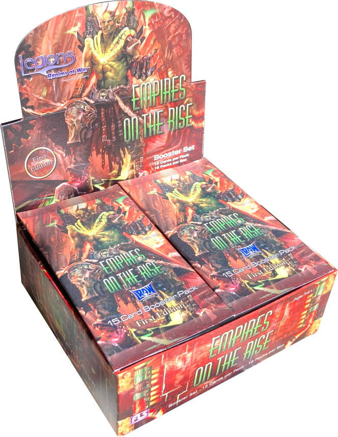 Legions Realms at War Empires On The Rise - First Edition Booster Box
