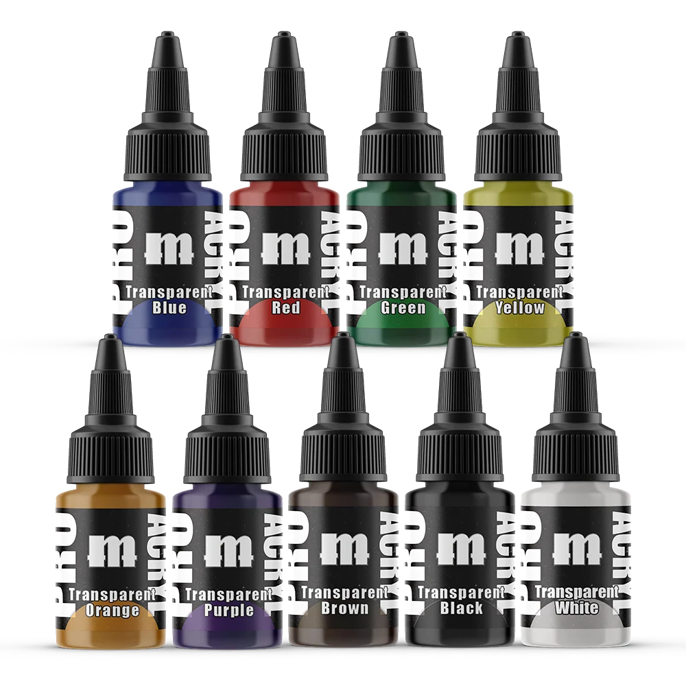 Monument Hobbies -  Pro Acryl Expansion Set #2 - Transparents