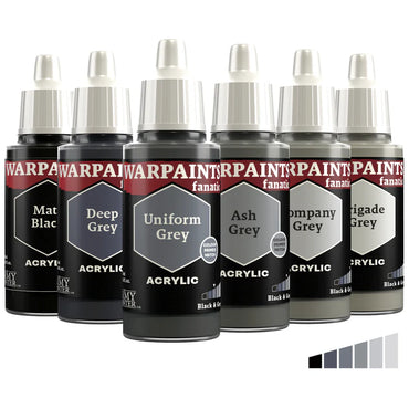 The Army Painter Fanatic Paints: Black & Greys