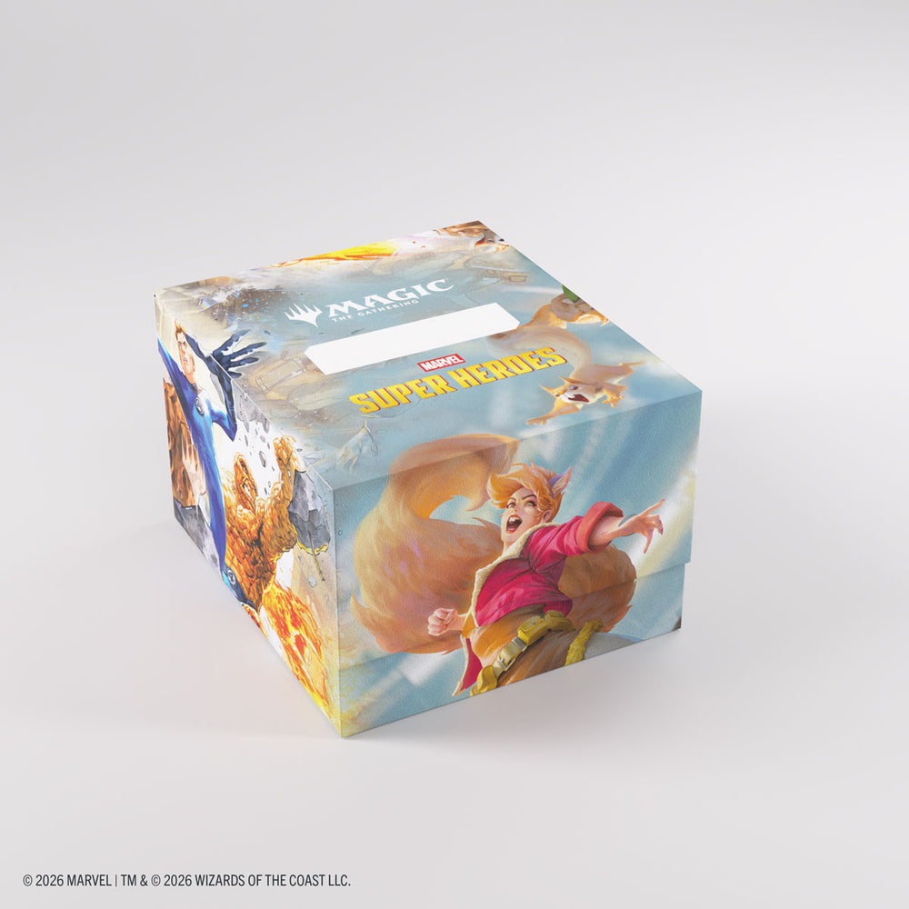 Gamegenic - Soft Crate Sideloading 100+ XL - MTG: Marvel Super Heroes - The Fantastic Four/Go Nuts!
