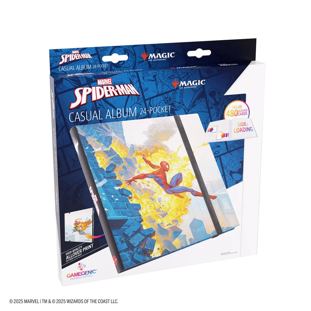Gamegenic Casual Album 24-Pocket - MTG Marvel's Spider-Man: Spider-Man/Green Goblin