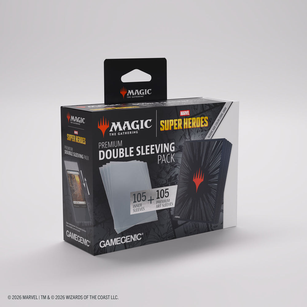 Gamegenic - Premium Double Sleeving Pack 105ct - MTG: Marvel Super Heroes