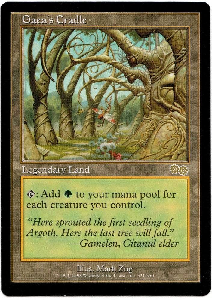 Scan #432 - Gaea's Cradle - Urza's Saga