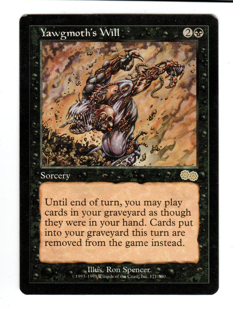 Scan HV-0164 - Yawgmoth's Will - Urza's Saga