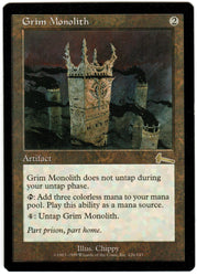 Scan HV-0186 - Grim Monolith - Urza's Legacy