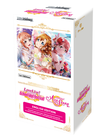 Weiss Schwarz Love Live! School idol festival Series 10th Anniversary Premium Booster Box