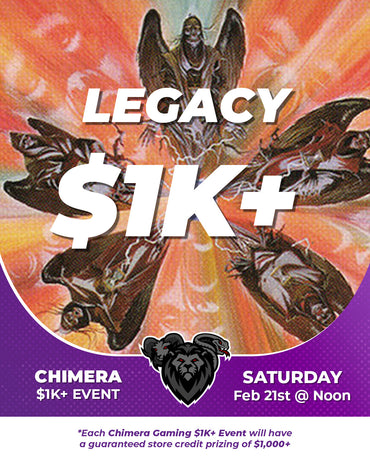 MTG Legacy 1K Ticket - Sat, Feb 21 2026