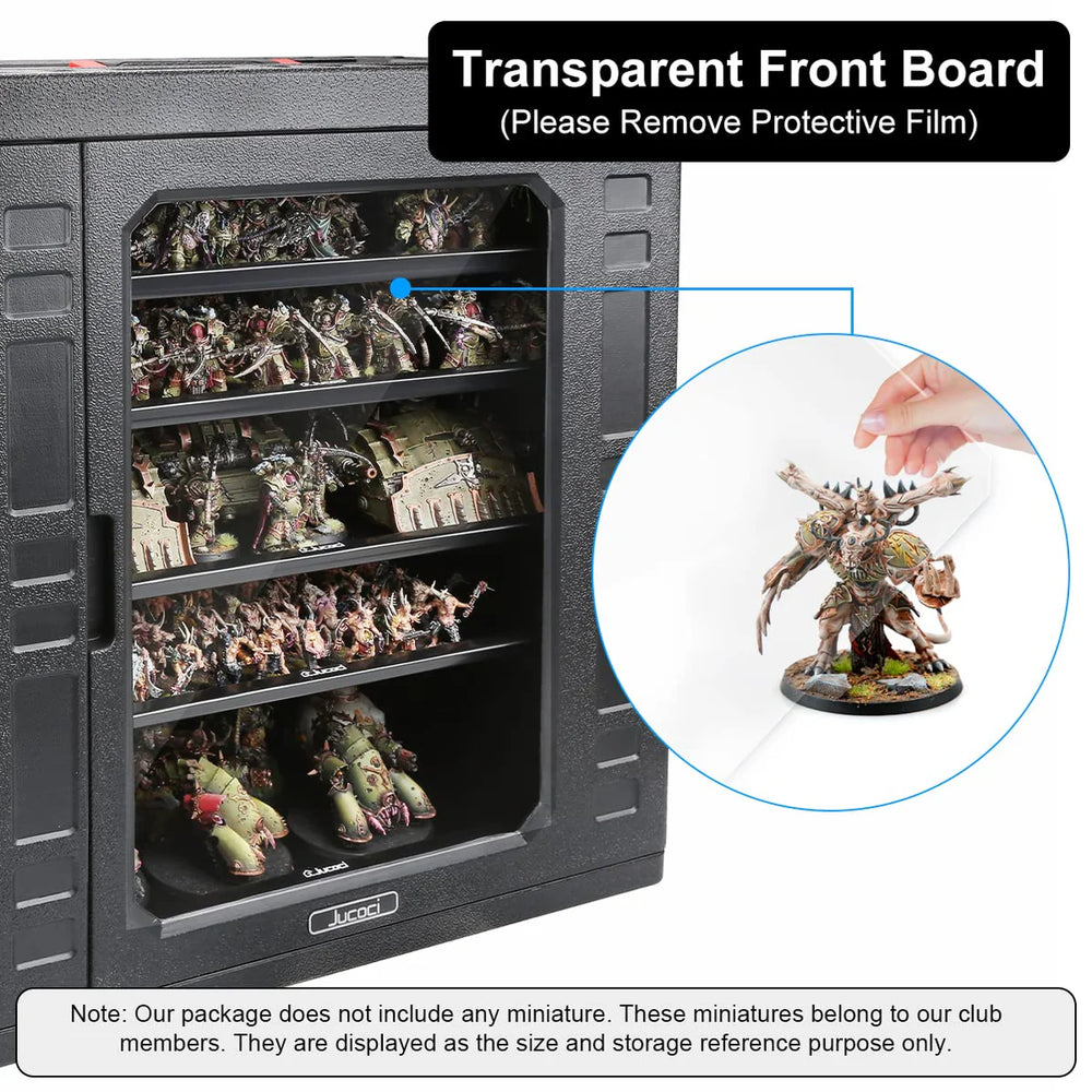 Jucoci - Larger Size Miniatures Transport Storage Case