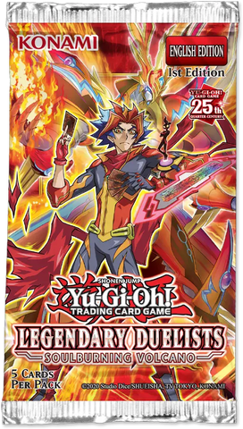 Yu-Gi-Oh Legendary Duelists Soulburning Volcano Booster Pack