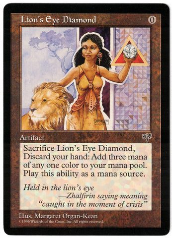 Scan #129 Lion's Eye Diamond - Mirage