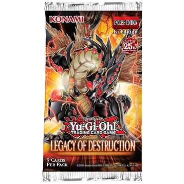 Yu-Gi-Oh Legacy of Destruction Booster Pack