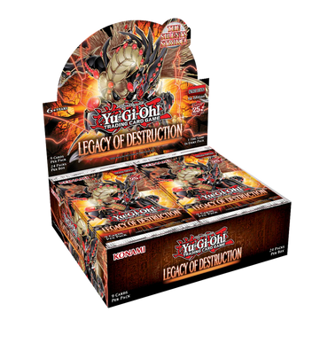 Yu-Gi-Oh Legacy of Destruction Booster Box (PREORDER Available April 24th)