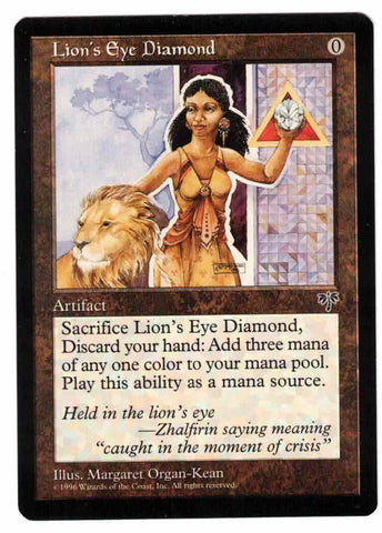 Scan #165 Lion's Eye Diamond - Mirage