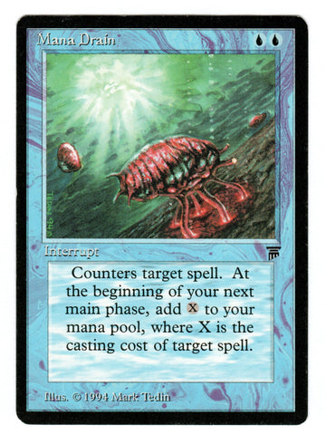 Scan HV-0206 - Mana Drain - Legends