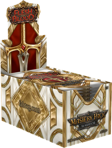 Flesh & Blood - Mastery Pack Warrior Booster Box [PREORDER] (Available August 7th)