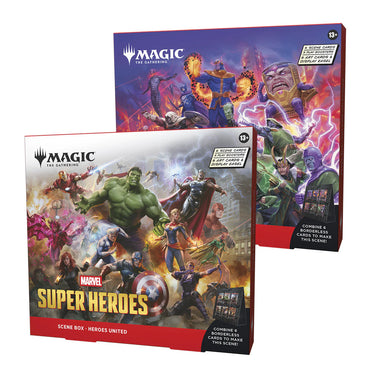 Marvel Super Heroes Scene Box - Set of 2 [PREORDER] (Available June 19th)