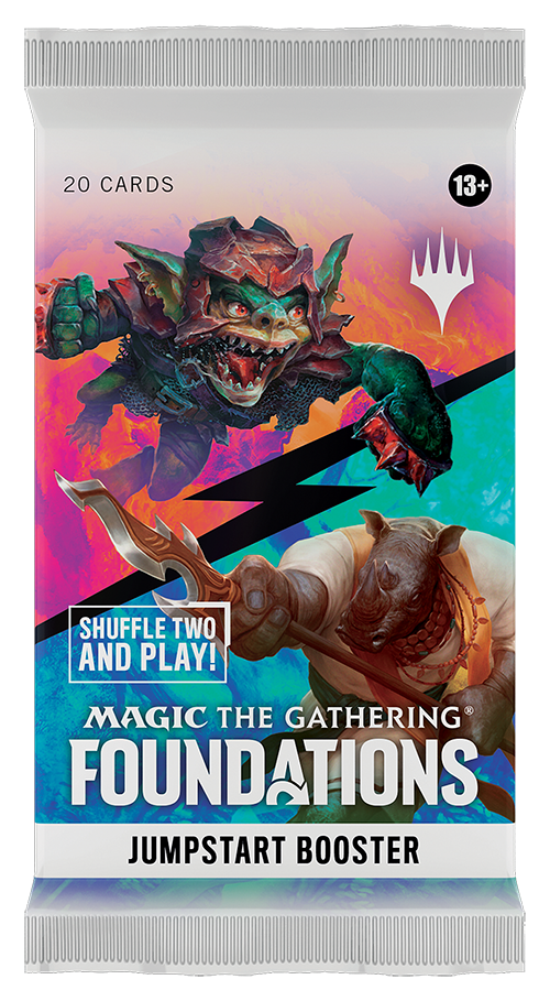 magic foundations booster box Magic: the Gathering Foundations Jumpstart Booster Pack