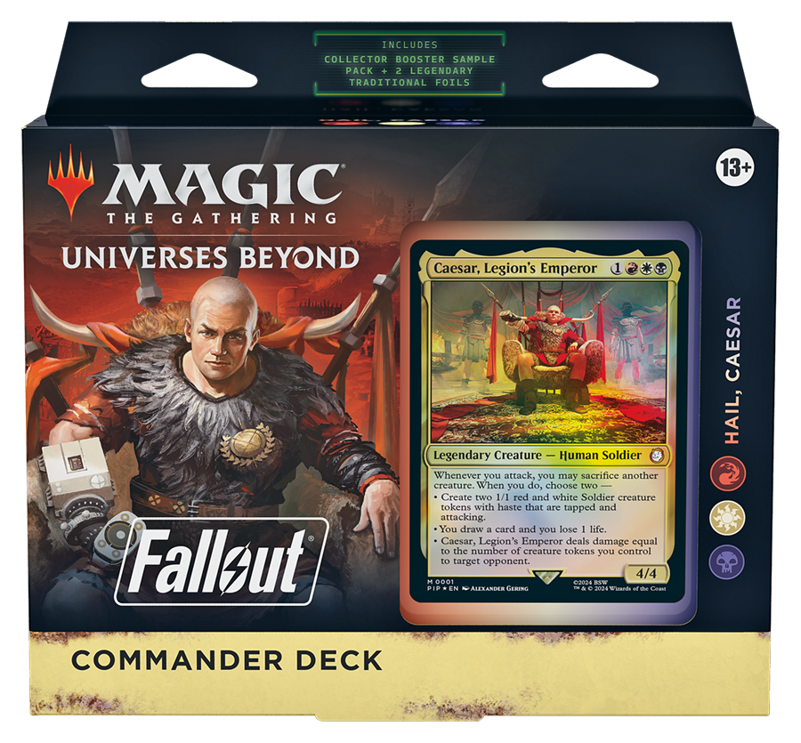 Universes Beyond Fallout Commander Decks