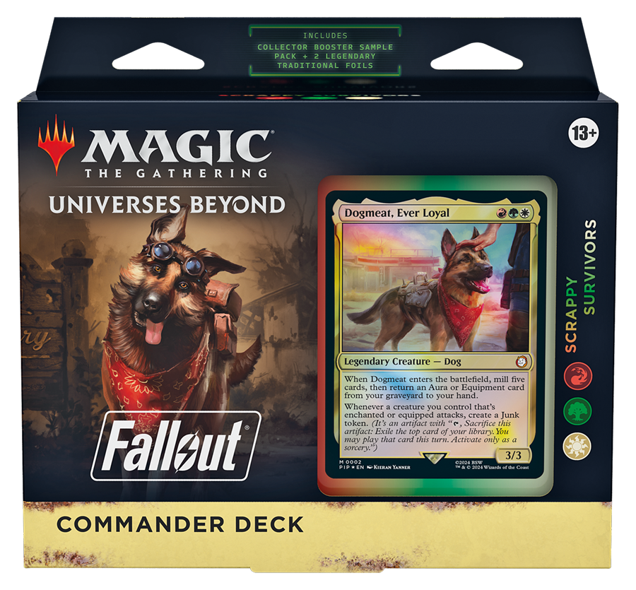 Universes Beyond Fallout Commander Decks