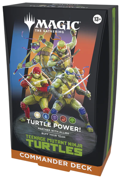 Teenage Mutant Ninja Turtles - Commander Deck - Turtle Power! [PREORDER] (Available February 27th)