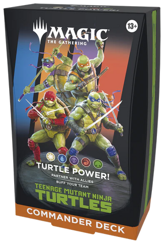 Teenage Mutant Ninja Turtles - Commander Deck - Turtle Power! [PREORDER] (Available February 27th)