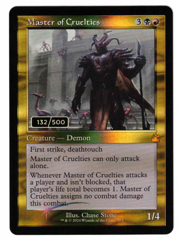 Scan #215 Master of Cruelties (Serialized #132) - Ravnica Remastered