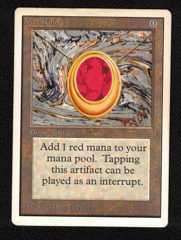 Scan #152 Mox Ruby - Unlimited