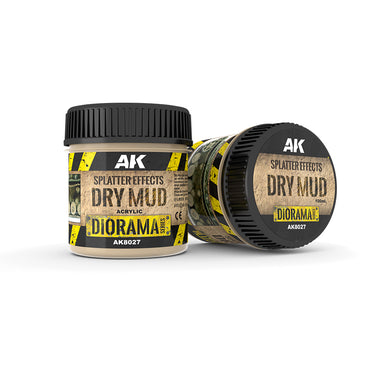 AK Interactive - Splatter Effects Dry Mud 100mL AK8027
