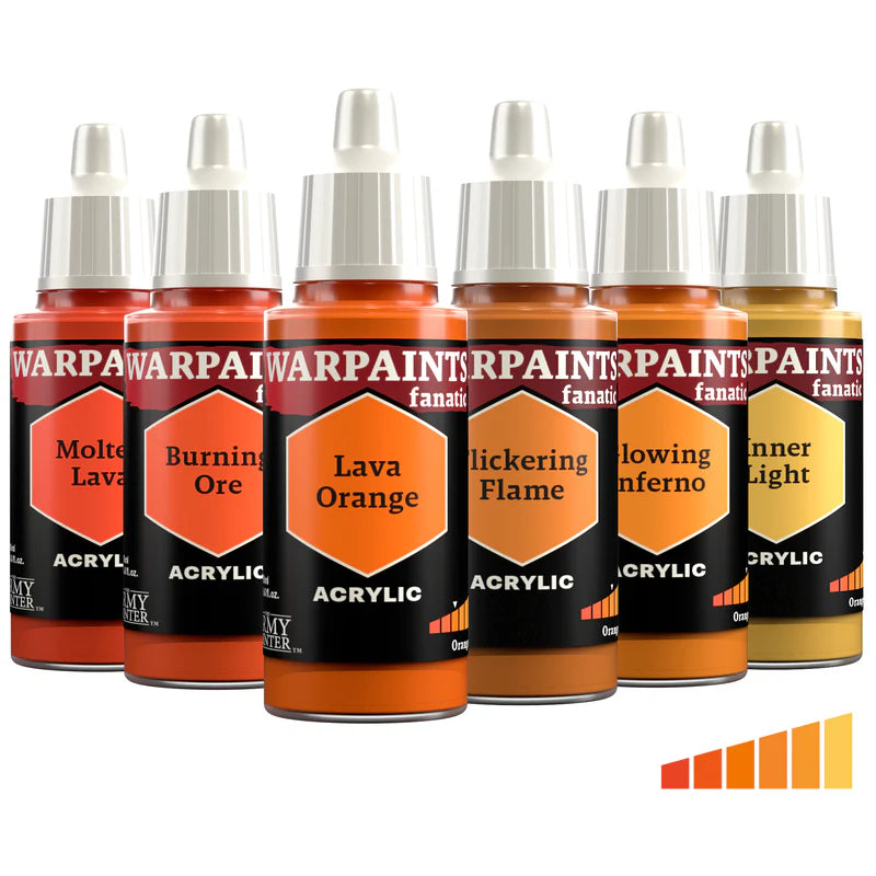 The Army Painter Fanatic Paints: Oranges