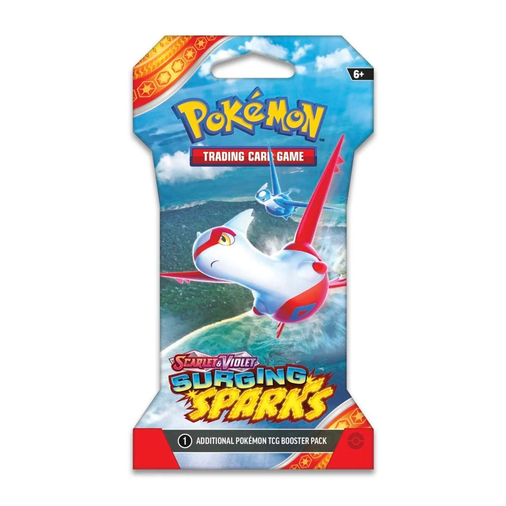 Pokemon Scarlet & Violet Surging Sparks Sleeved Booster Pack