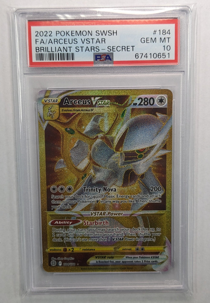 Arceus VSTAR (184/172) - [Brilliant Stars] *PSA 10*