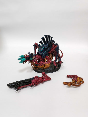 TYRANIDS - TYRANNOFEX - WELL PAINTED AND MAGNETIZED - WARHAMMER 40K
