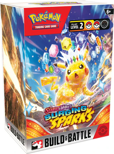 Pokemon Scarlet & Violet Surging Sparks Build and Battle Kit [PREORDER] (Available November 8th)