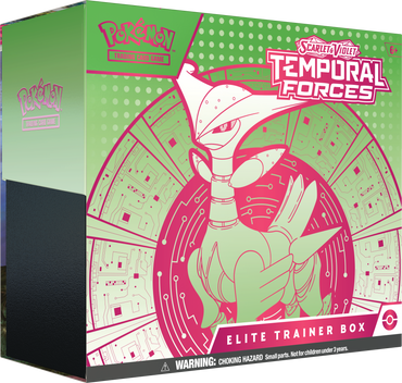 Pokemon Scarlet & Violet Temporal Forces Elite Trainer Box (PREORDER Available March 22nd)