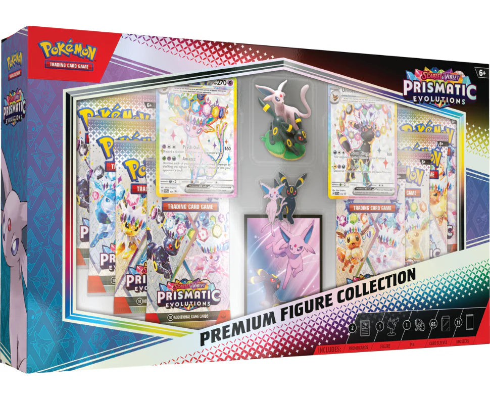 Pokemon Scarlet & Violet: Prismatic Evolutions - Premium Figure Collection