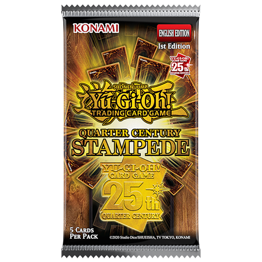Yu-Gi-Oh Quarter Century Stampede Booster Pack