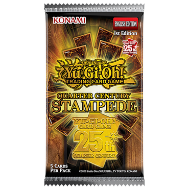 Yu-Gi-Oh Quarter Century Stampede Booster Pack