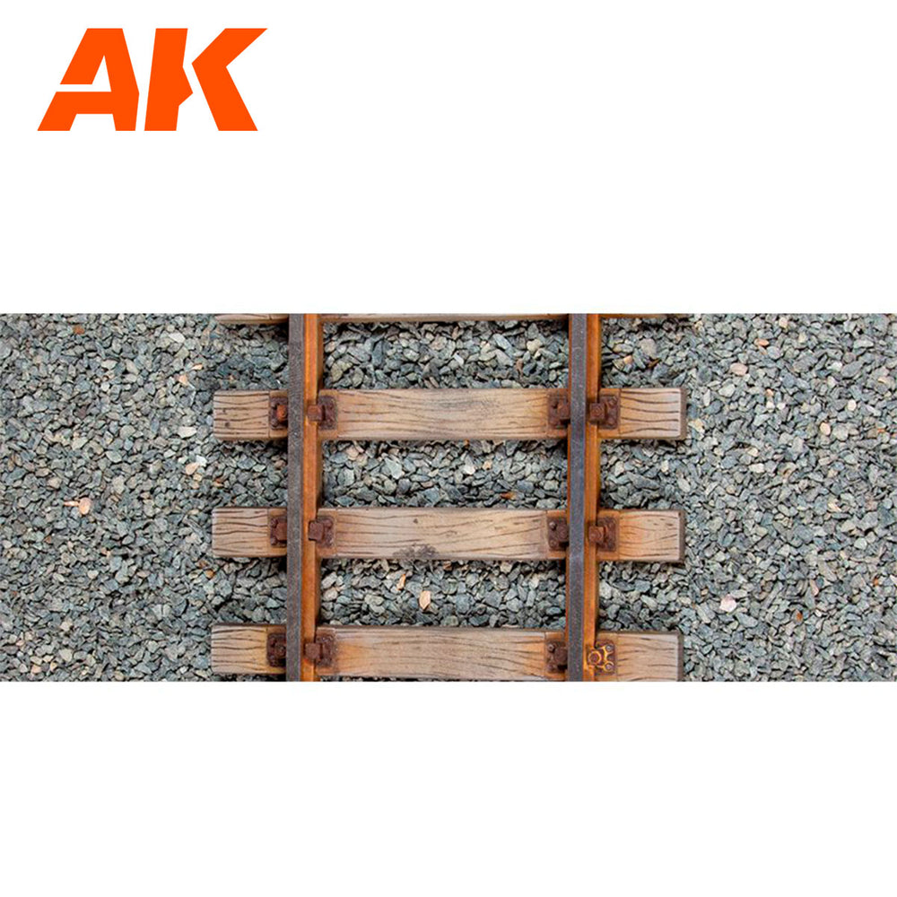 AK Interactive - Railroad Ballast 1:35 100mL AK8072